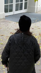 GUILTED jacket BLACK ONE SIZE