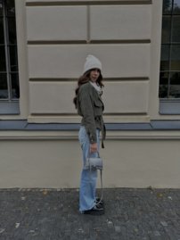 CORD jacket DARK GREEN