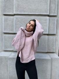 NATALIA ľanový rolák (5 COLORS)