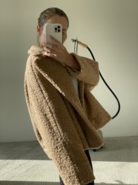 MASTERPIECE BUKLÉ coat BEIGE