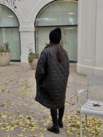 GUILTED jacket BLACK ONE SIZE